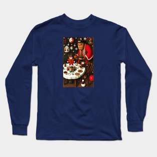 Gingerbread Man and Xmas Long Sleeve T-Shirt